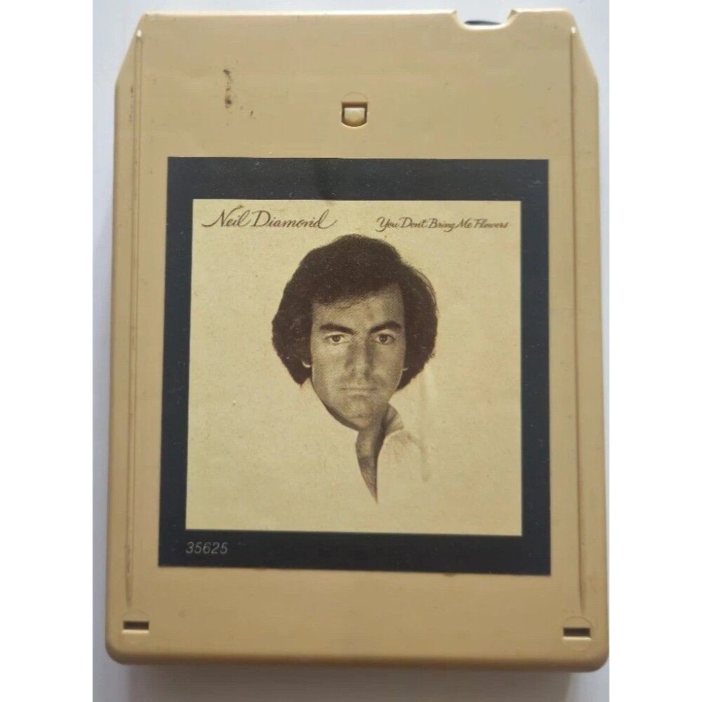 Neil Diamond You Don't Bring Me Flowers 8-Track Tape 1978 CBS Records